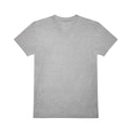 Sports Grey - Front - B&C Unisex Adult #E150 Plain V Neck T-Shirt