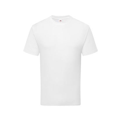 White - Front - Fruit of the Loom Unisex Adult Cotton T-Shirt