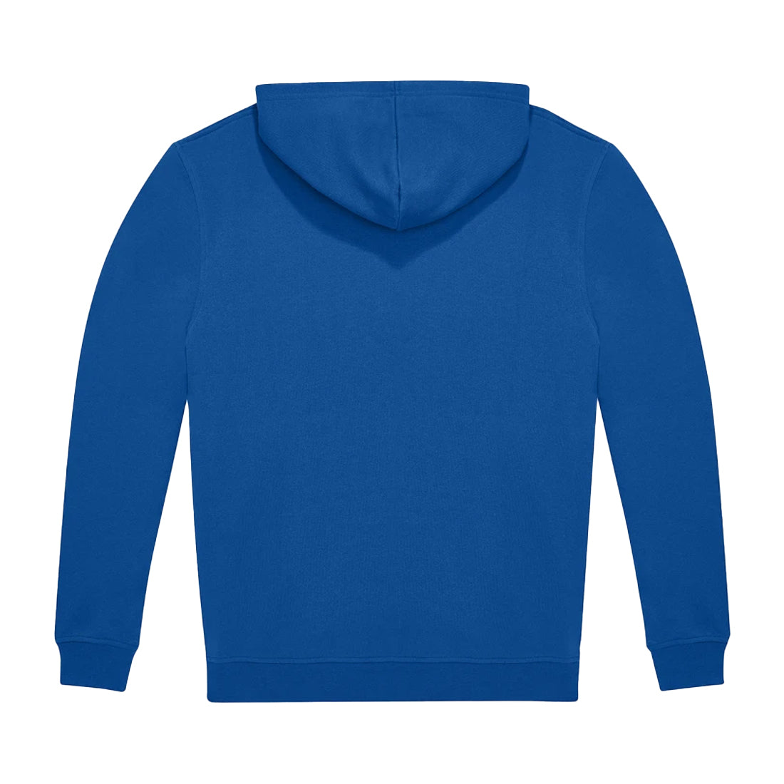 Royal Blue - Back - B&C Unisex Adult ID.224 Full Zip Hoodie