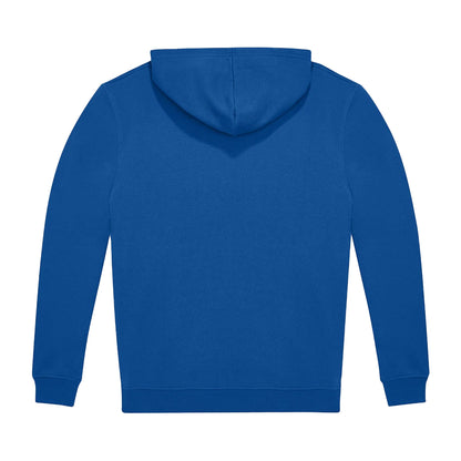 Royal Blue - Back - B&C Unisex Adult ID.224 Full Zip Hoodie