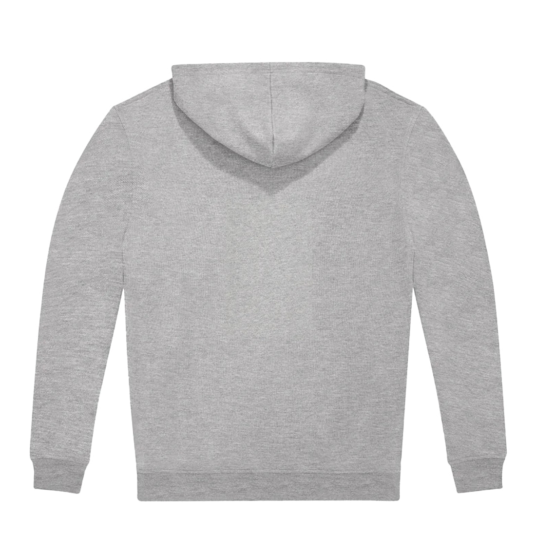 Sport Grey - Back - B&C Unisex Adult ID.224 Full Zip Hoodie