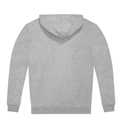 Sport Grey - Back - B&C Unisex Adult ID.224 Full Zip Hoodie