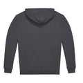 Dark Grey - Back - B&C Unisex Adult ID.224 Full Zip Hoodie