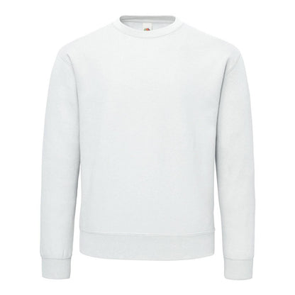 White - Front - Fruit of the Loom Unisex Adult Sweatshirt