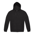 Black - Front - B&C Unisex Adult Hoodie