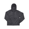 Dark Grey - Front - B&C Unisex Adult Reset Lined Windbreaker