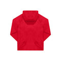 Red - Back - B&C Unisex Adult Reset Lined Windbreaker