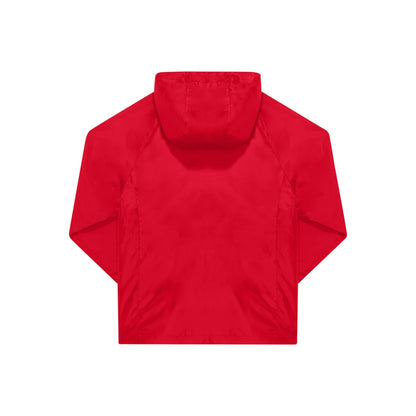 Red - Back - B&C Unisex Adult Reset Lined Windbreaker