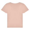 Soft Rose - Back - B&C Womens-Ladies Plain V Neck T-Shirt