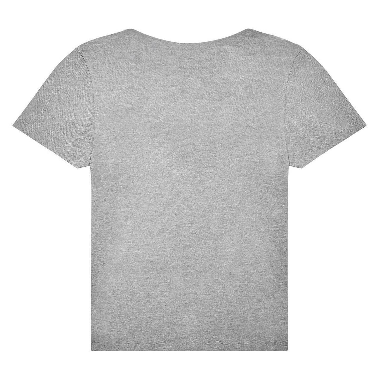 Sports Grey - Back - B&C Womens-Ladies Plain V Neck T-Shirt