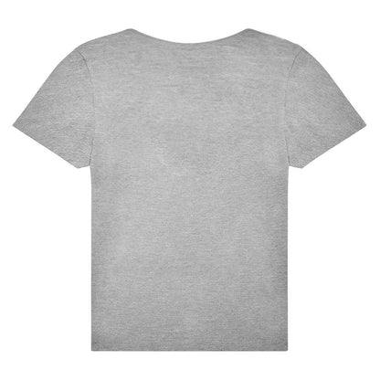 Sports Grey - Back - B&C Womens-Ladies Plain V Neck T-Shirt