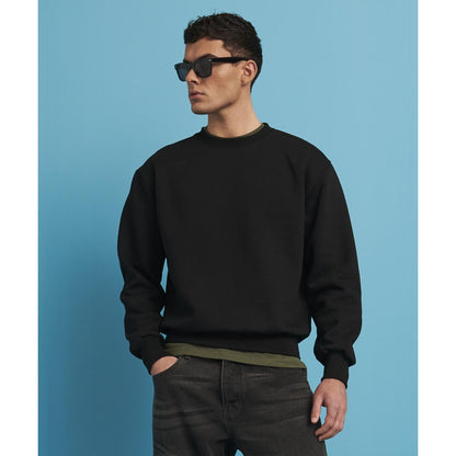 Solid Charcoal - Front - Awdis Unisex Adult Signature Heavyweight Sweatshirt