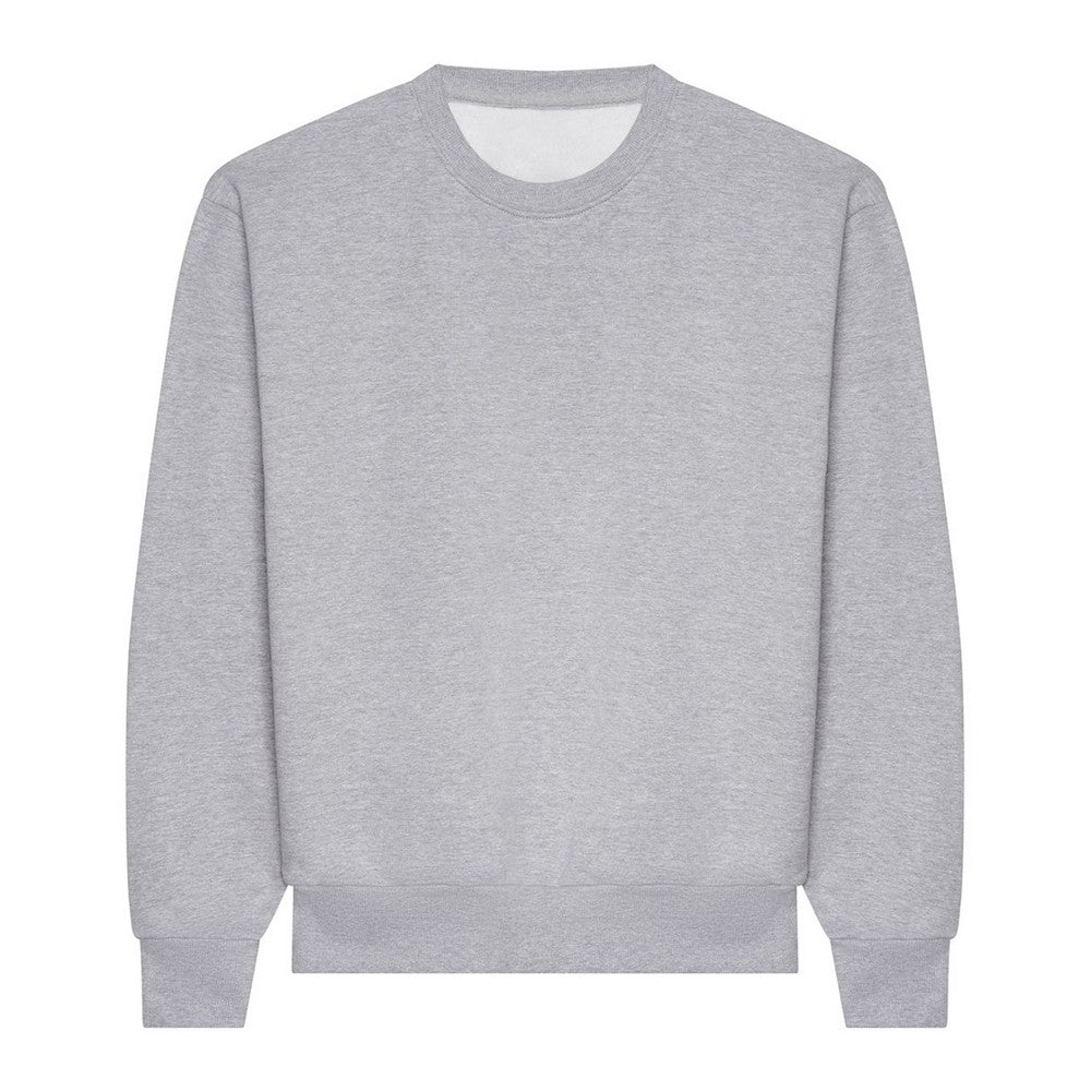 Heather Grey - Front - Awdis Unisex Adult Signature Heavyweight Sweatshirt