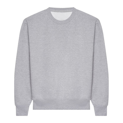 Heather Grey - Front - Awdis Unisex Adult Signature Heavyweight Sweatshirt