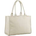 Natural - Front - Quadra Puerto Large Tote Bag