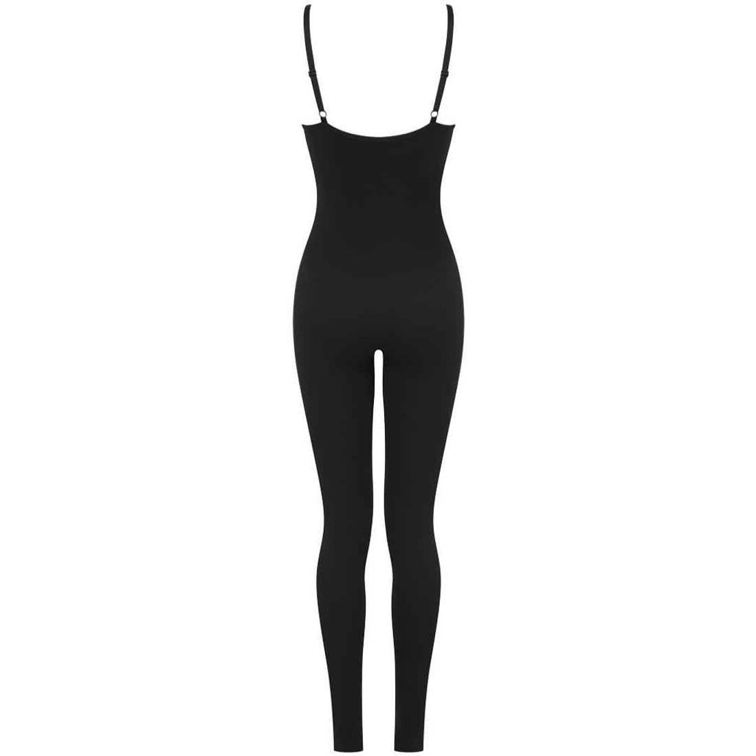 Black - Back - Tombo Womens-Ladies Unitard