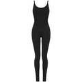 Black - Front - Tombo Womens-Ladies Unitard