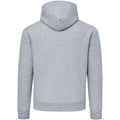 Athletic Heather - Back - Fruit of the Loom Mens Cotton Hoodie