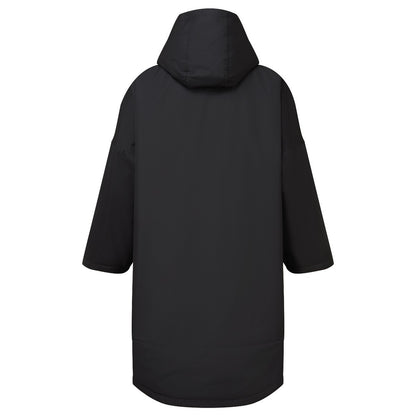 Black-Sun Yellow - Back - TriDri Childrens-Kids Changing Robe