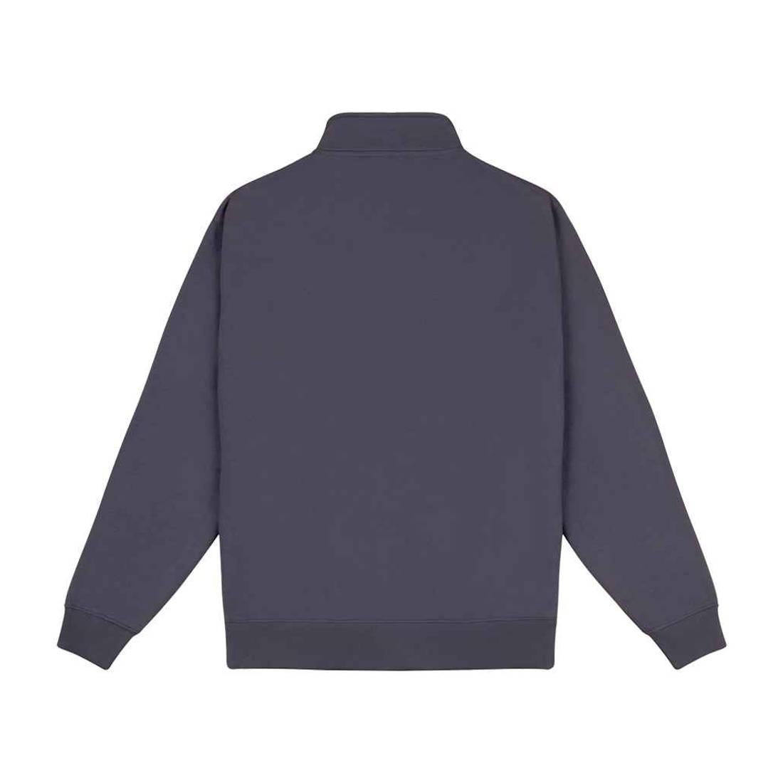 Solid Grey - Back - PRO RTX Mens Full Zip Sweatshirt