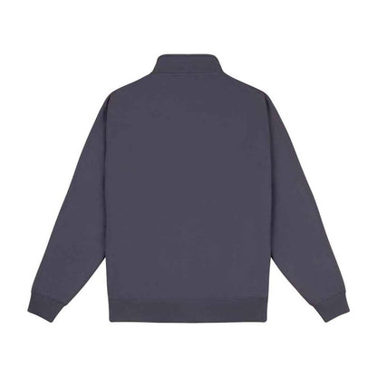 Solid Grey - Back - PRO RTX Mens Full Zip Sweatshirt