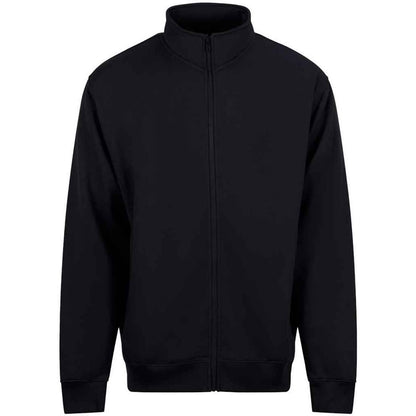 Black - Front - PRO RTX Mens Full Zip Sweatshirt