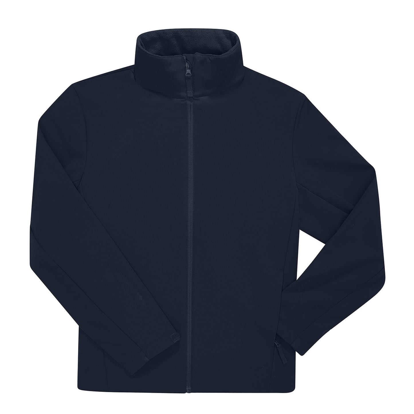 Navy - Front - B&C Unisex Adult Reset 3 Layer Soft Shell Jacket