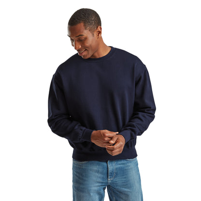 Deep Navy - Lifestyle - Fruit of the Loom Unisex Adult Supercotton Sweatshirt
