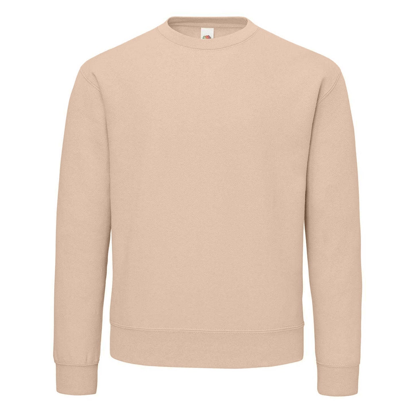 Desert Sand - Front - Fruit of the Loom Unisex Adult Supercotton Sweatshirt