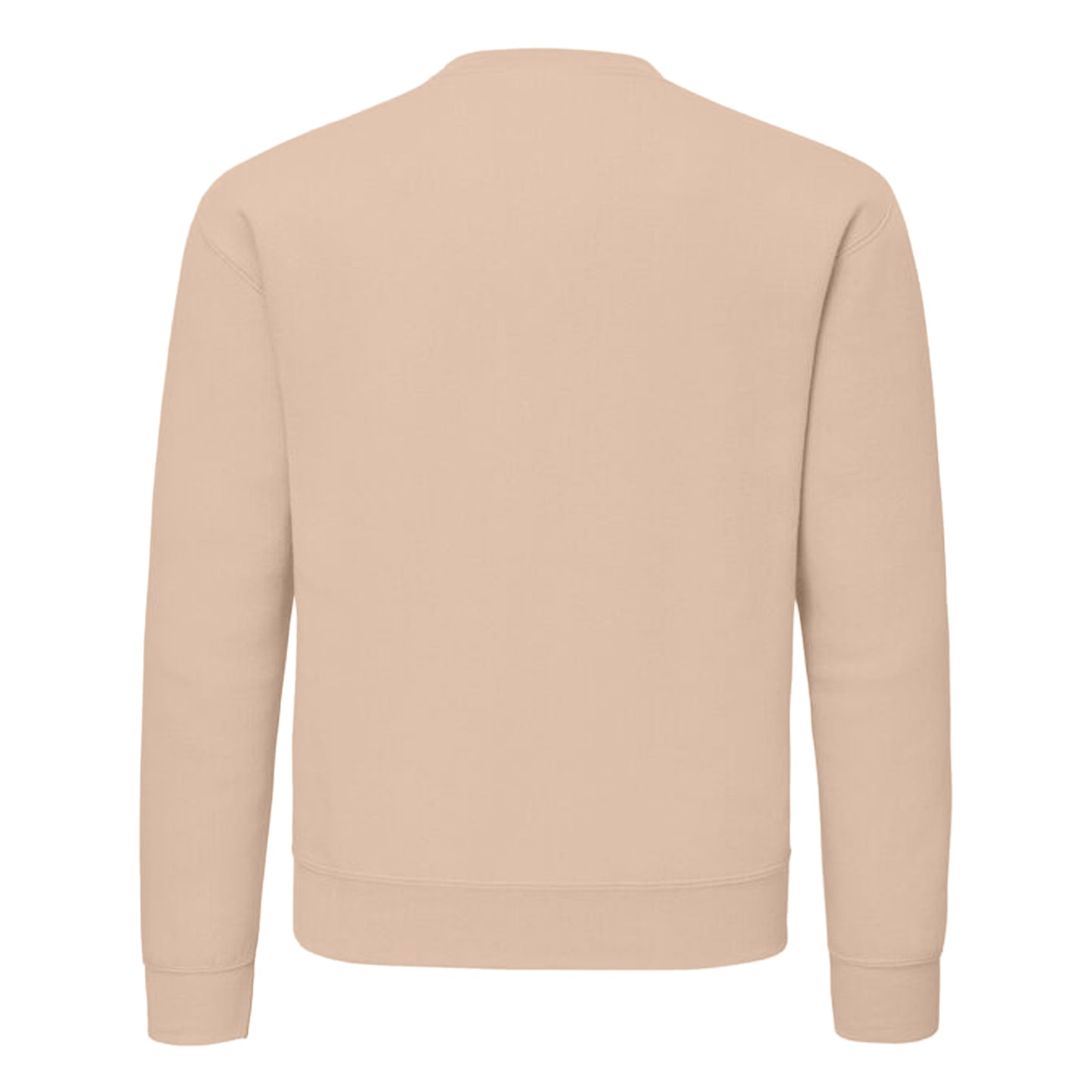 Desert Sand - Back - Fruit of the Loom Unisex Adult Supercotton Sweatshirt