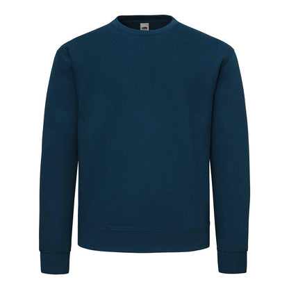 Mountain Blue - Front - Fruit of the Loom Unisex Adult Supercotton Sweatshirt