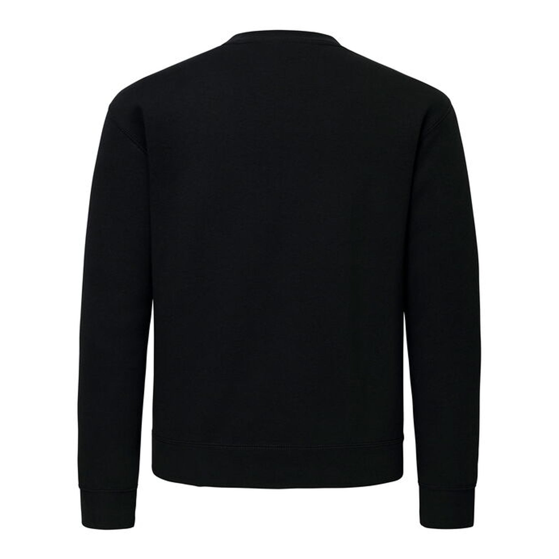 Black - Back - Fruit of the Loom Unisex Adult Supercotton Sweatshirt