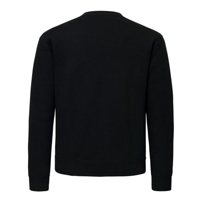 Black - Back - Fruit of the Loom Unisex Adult Supercotton Sweatshirt