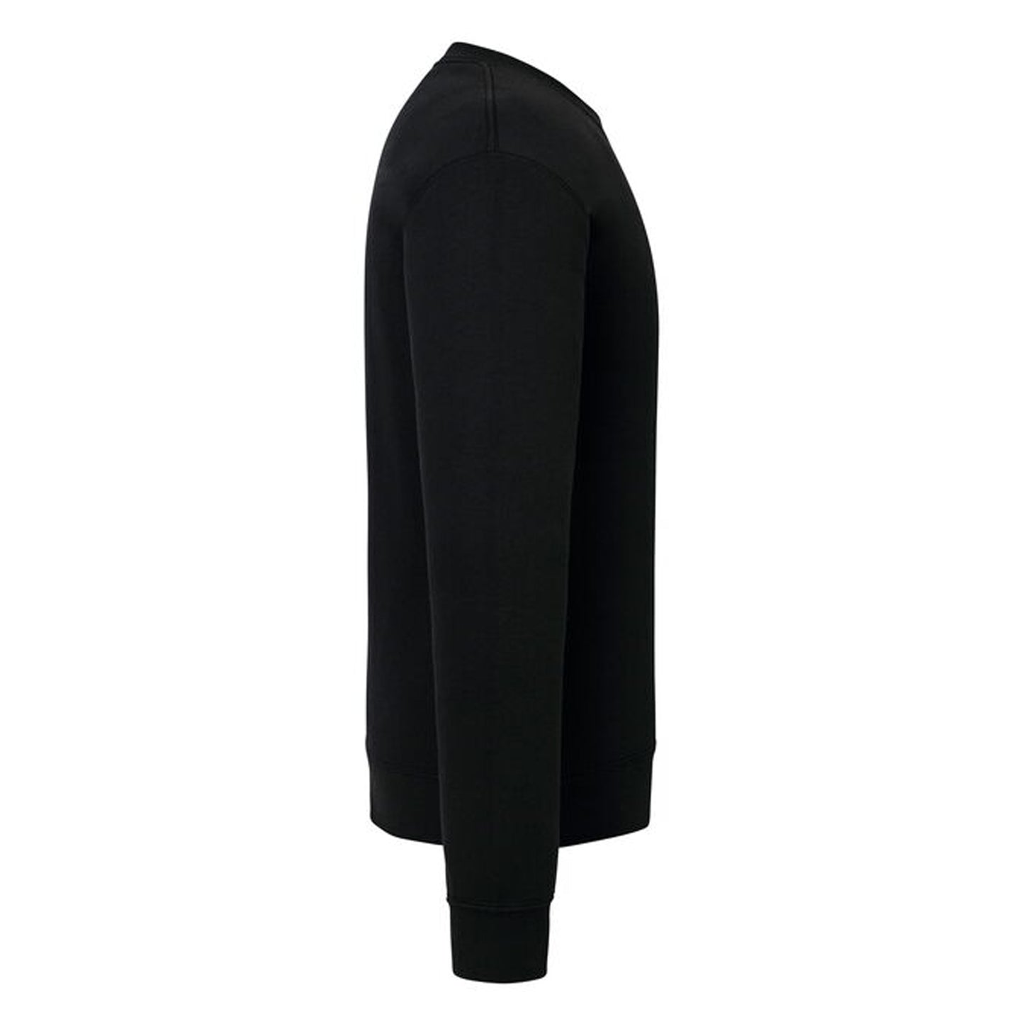 Black - Side - Fruit of the Loom Unisex Adult Supercotton Sweatshirt