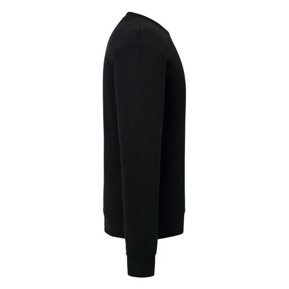 Black - Side - Fruit of the Loom Unisex Adult Supercotton Sweatshirt