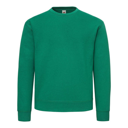 College Green - Front - Fruit of the Loom Unisex Adult Supercotton Sweatshirt