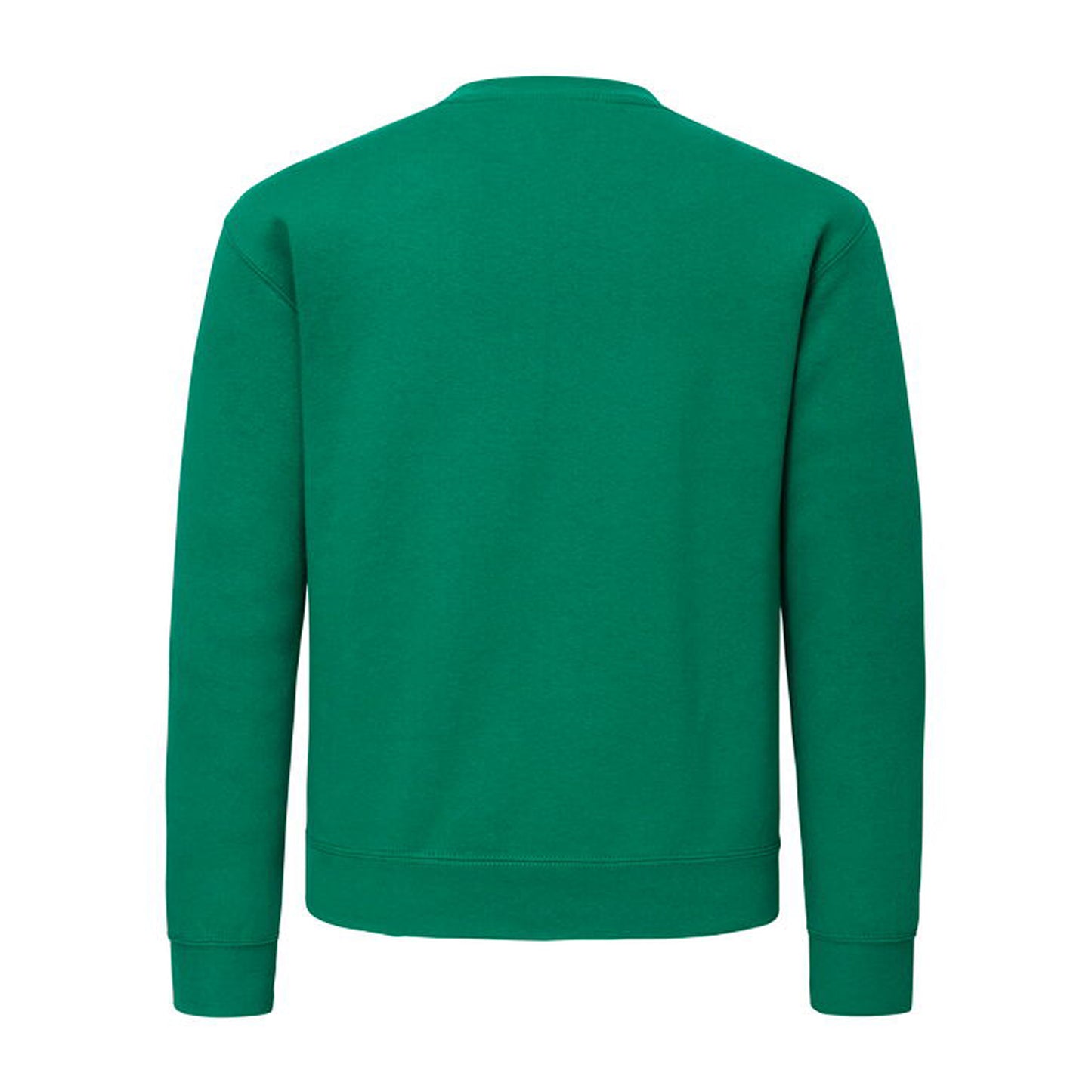 College Green - Back - Fruit of the Loom Unisex Adult Supercotton Sweatshirt