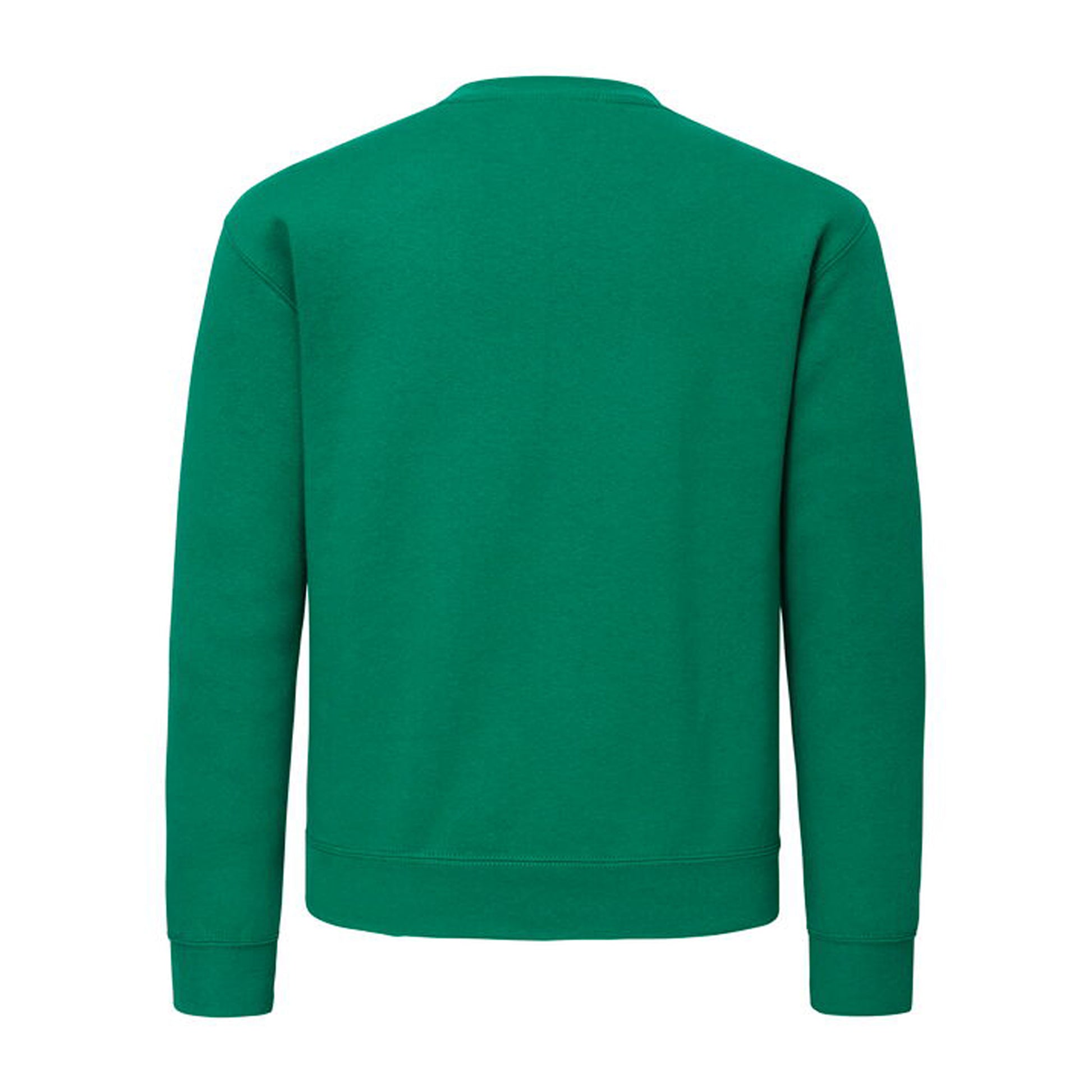 College Green - Back - Fruit of the Loom Unisex Adult Supercotton Sweatshirt