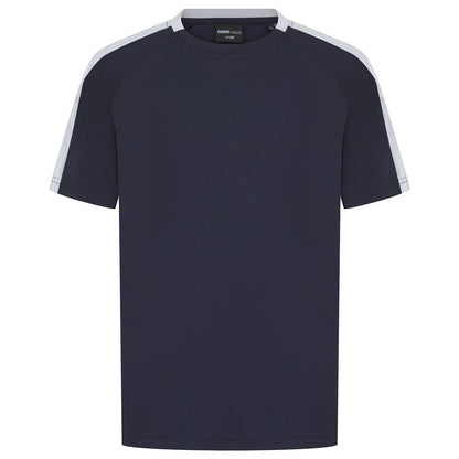 Navy-White - Front - Finden & Hales Childrens-Kids Team T-Shirt