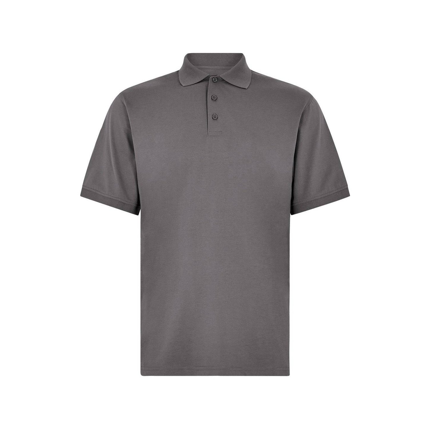 Charcoal - Front - Kustom Kit Unisex Adult Recycled Superwash 60C Regular Polo Shirt