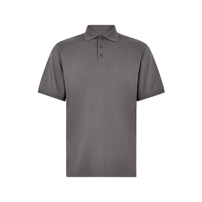 Charcoal - Front - Kustom Kit Unisex Adult Recycled Superwash 60C Regular Polo Shirt