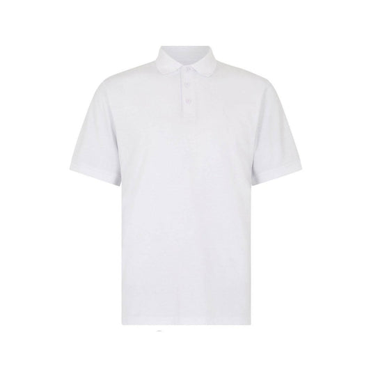 White - Front - Kustom Kit Unisex Adult Recycled Superwash 60C Regular Polo Shirt