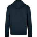Navy - Back - Kustom Kit Unisex Adult Pique Zip Pocket Regular Hoodie