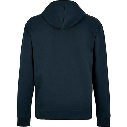 Navy - Back - Kustom Kit Unisex Adult Pique Zip Pocket Regular Hoodie