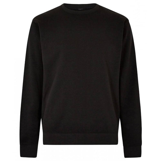 Black - Front - Kustom Kit Unisex Adult Pique Regular Sweatshirt
