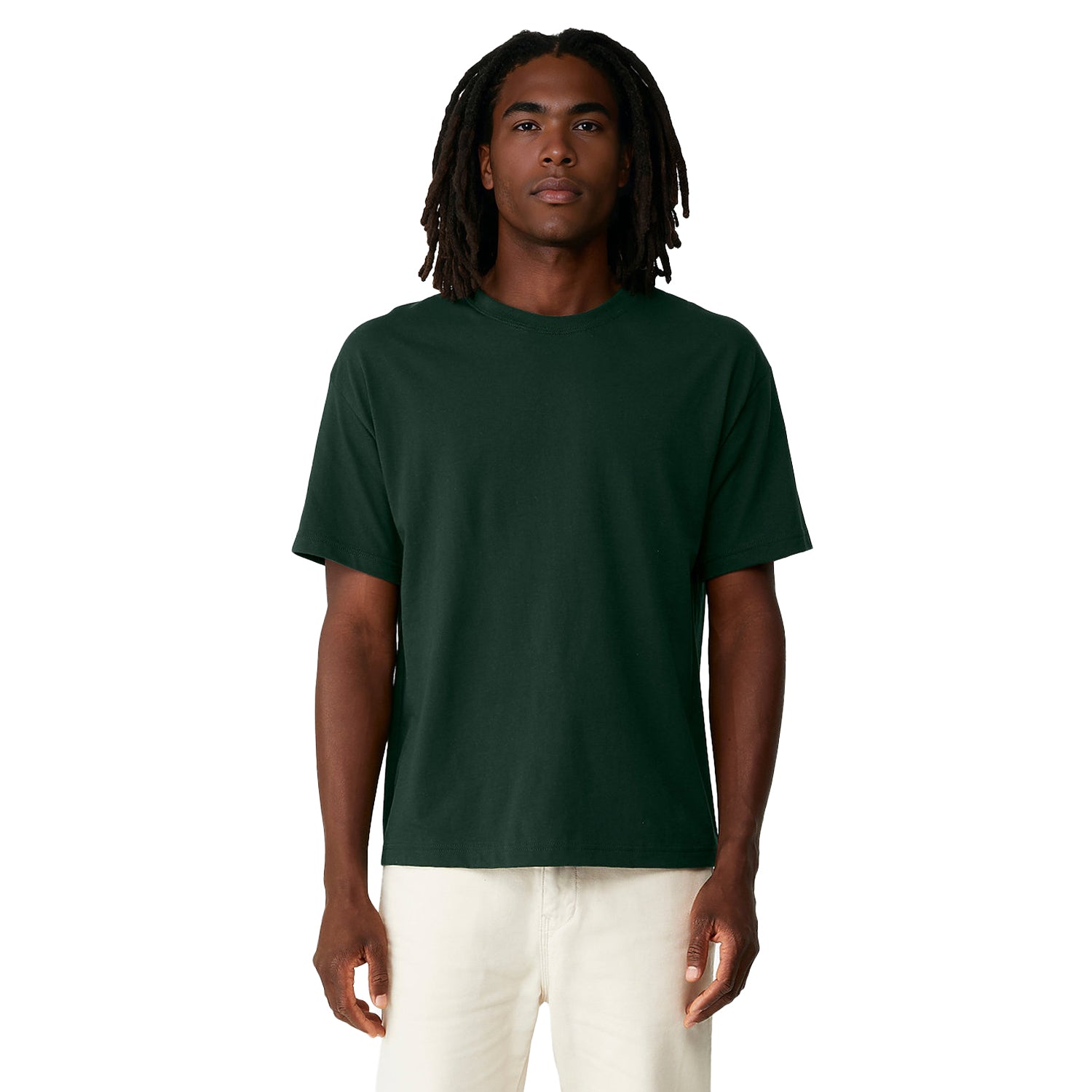 Forest - Side - Bella + Canvas Unisex Adult Heavy Boxy T-Shirt