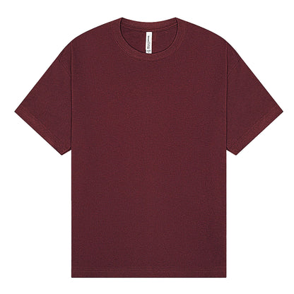 Maroon - Front - Bella + Canvas Unisex Adult Heavy Boxy T-Shirt