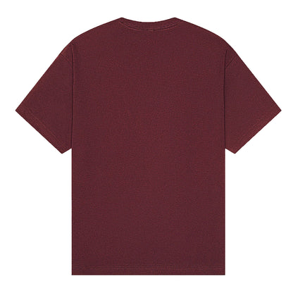 Maroon - Back - Bella + Canvas Unisex Adult Heavy Boxy T-Shirt