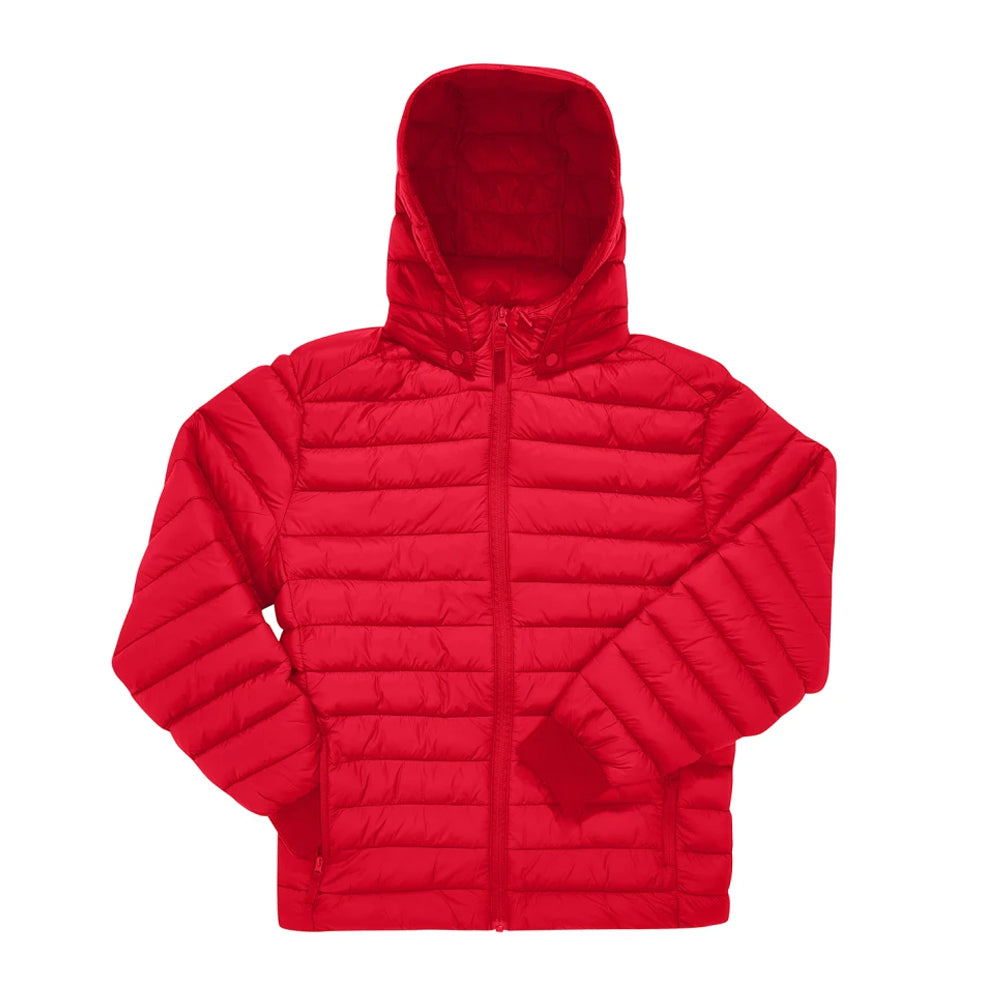 Red - Front - B&C Unisex Adult Reset Puffer Jacket