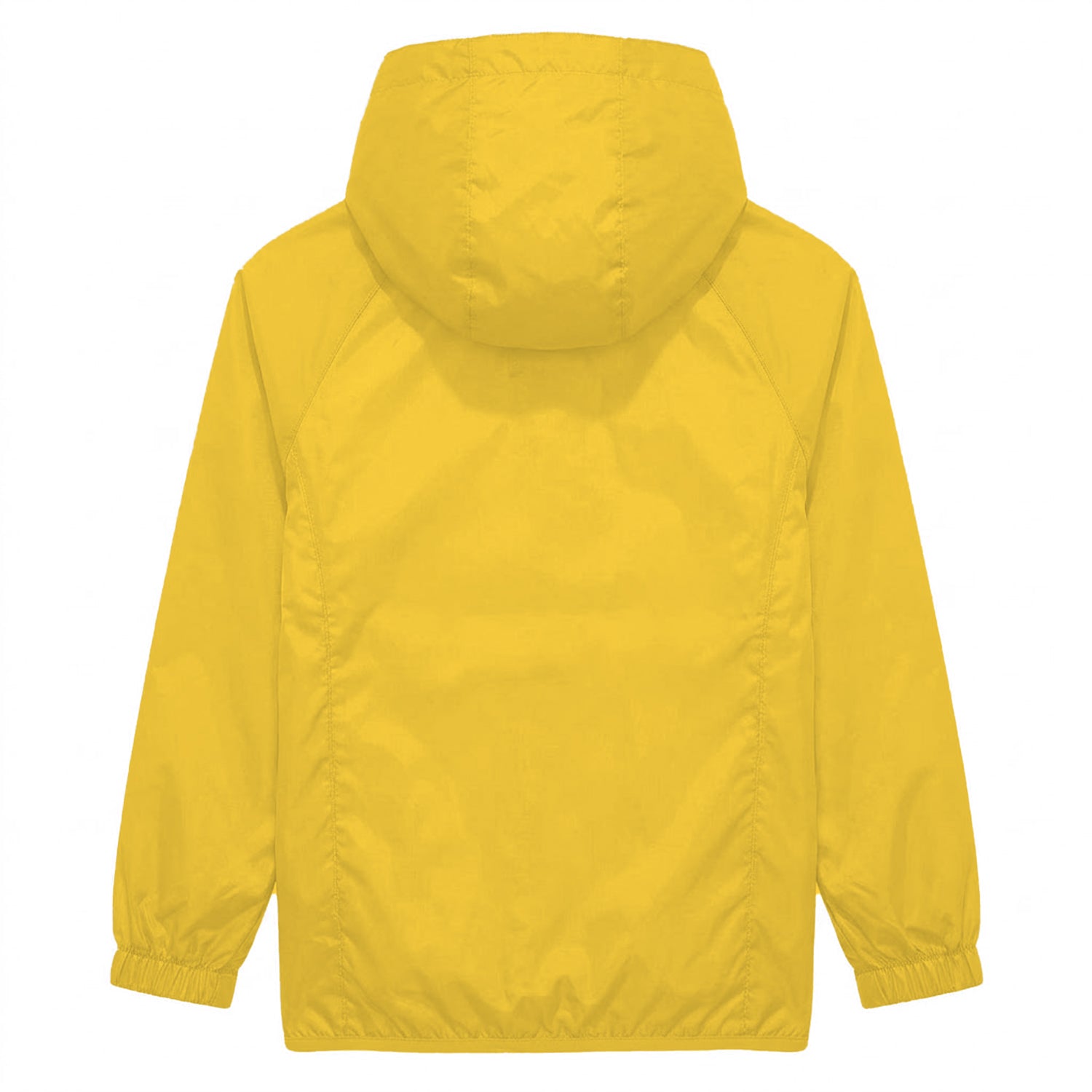 Pop Yellow - Back - B&C Childrens-Kids #Reset Windbreaker